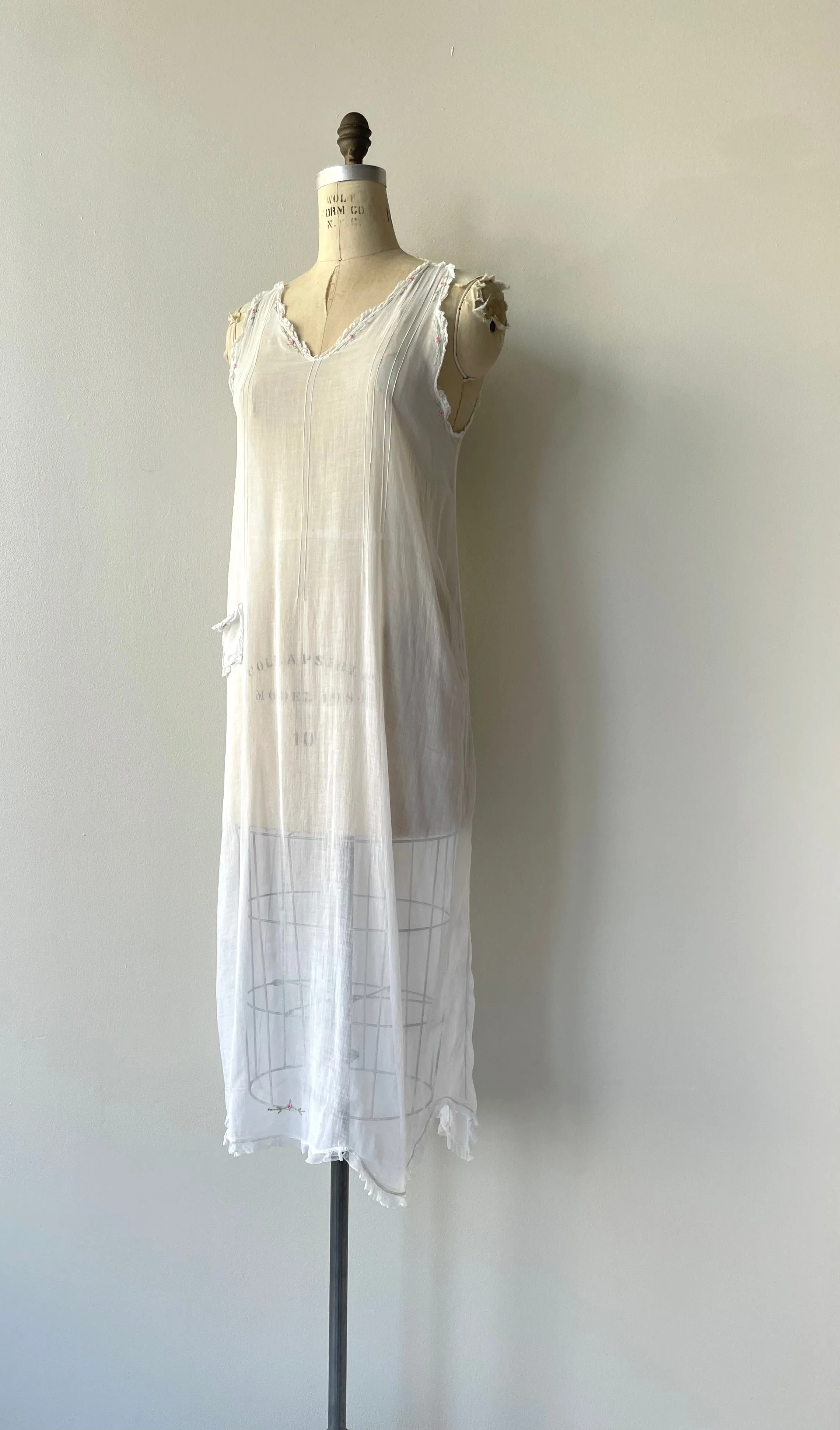 1920s Cotton Nightdress