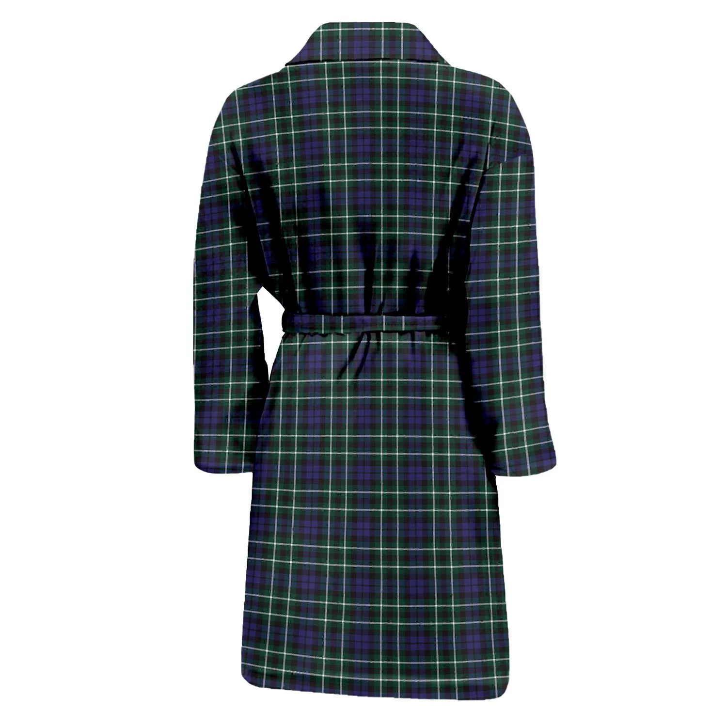 Allardice Tartan Bathrobe with Family Crest