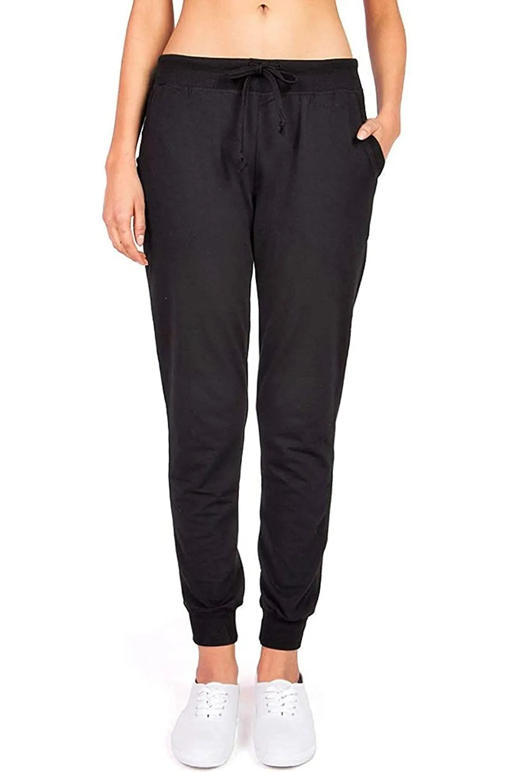 Ambiance Women's Juniors Soft Jogger Pants - 65776