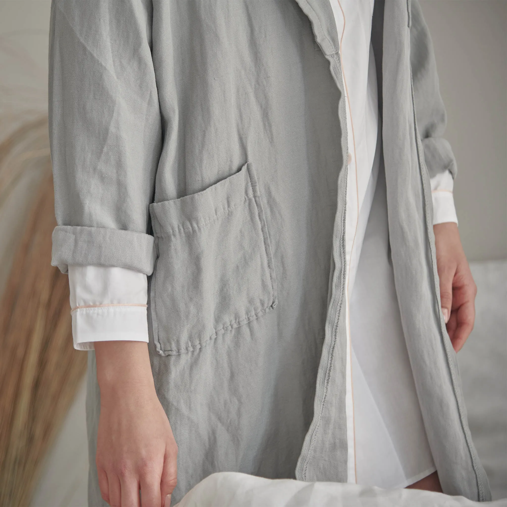 Antero Bathrobe [Light grey]