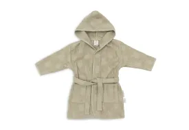 Bathrobe Terry 3-4 year Miffy Jacquard - Olive Green