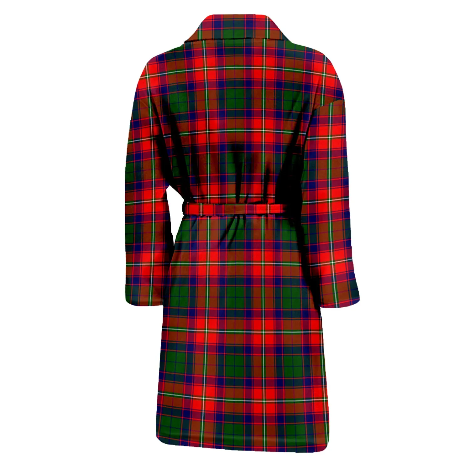 Belshes Tartan Bathrobe with Family Crest