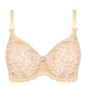 Cassiopee Creamy Beige Full Cup Bra