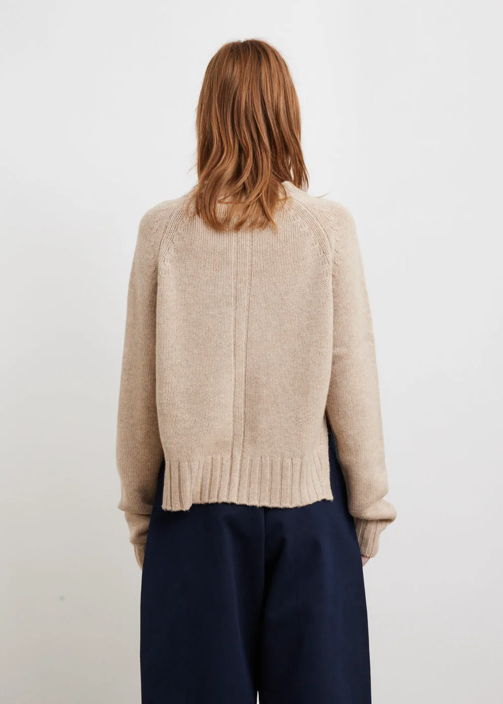 Chunky Crew Knit Sweater