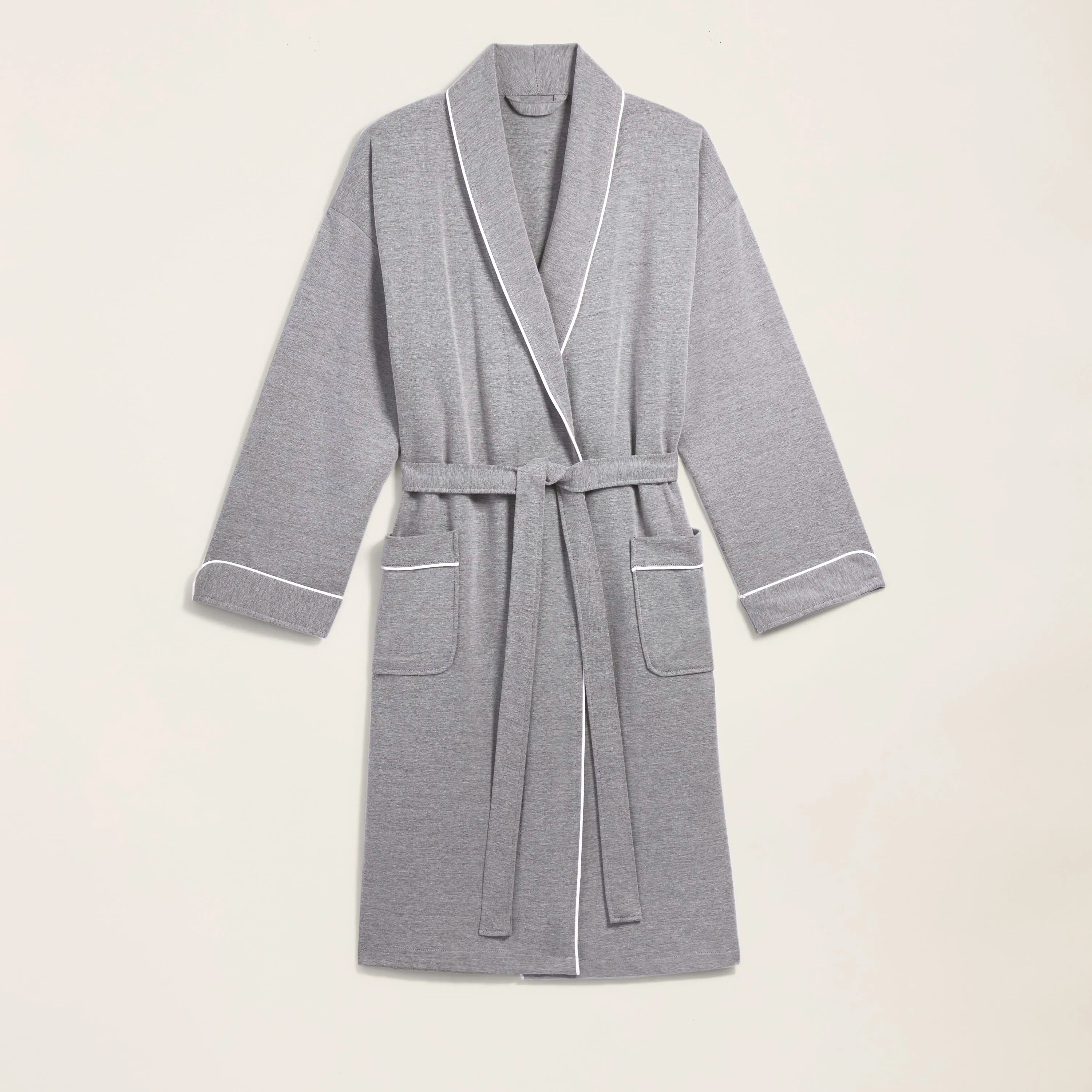 Cloud Cotton Melange Bathrobe