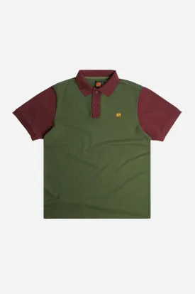 Color Block Polo Shirt Greener Pastures