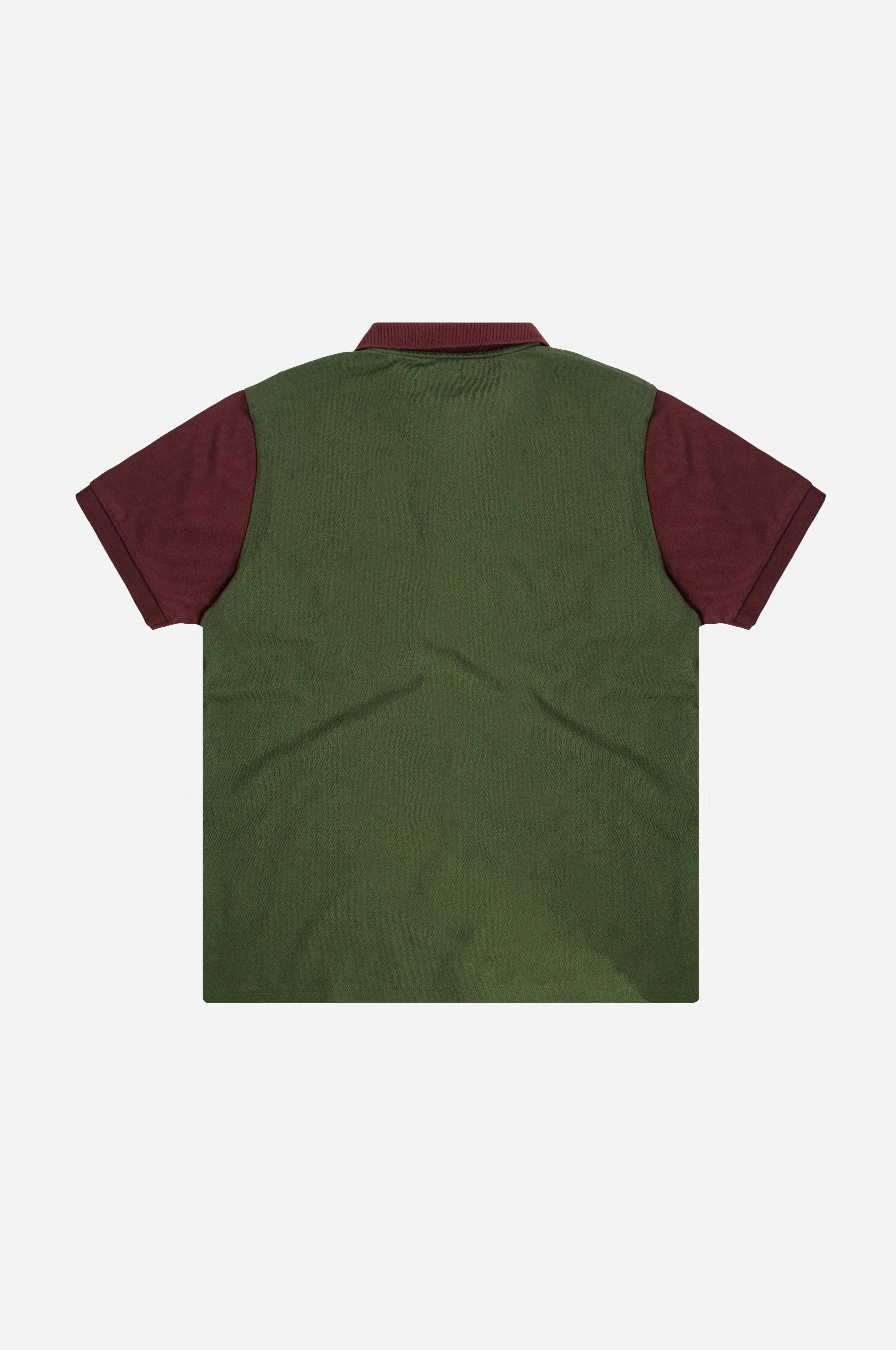 Color Block Polo Shirt Greener Pastures