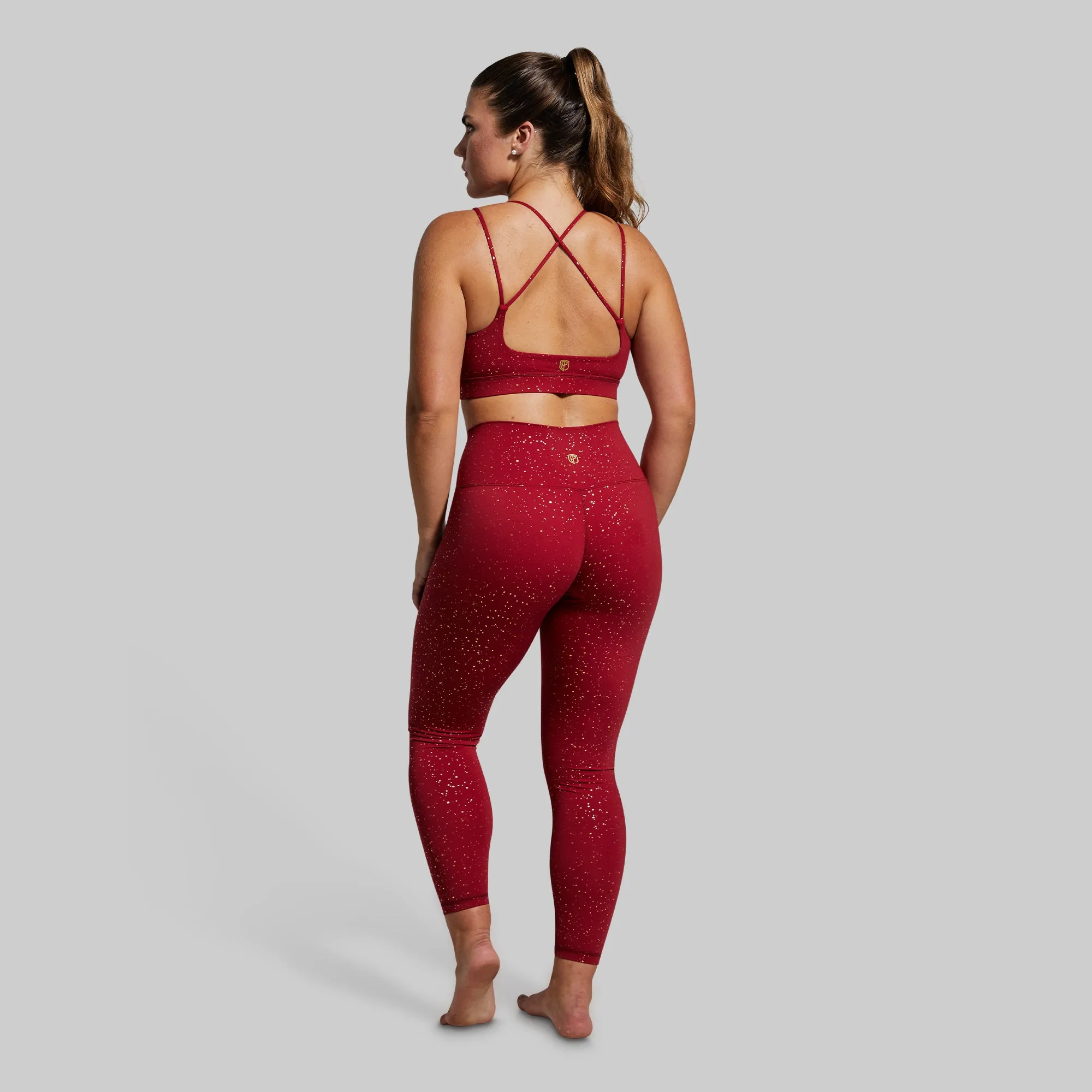 Exhale Sports Bra (Ruby Gold)