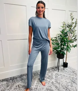 Grey Soft Loungewear Pyjama Set