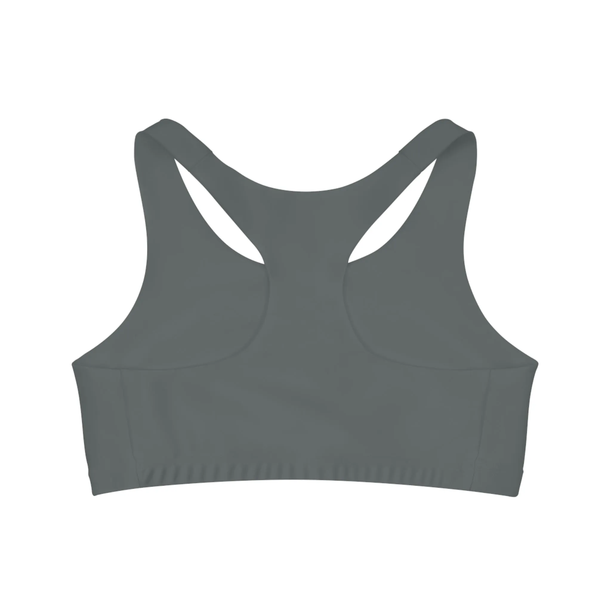 GRUMONH Seamless Sports Bra Grey