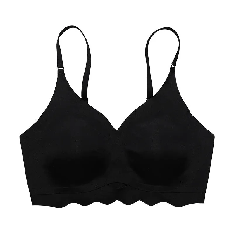 Hollow out Wireless Bra