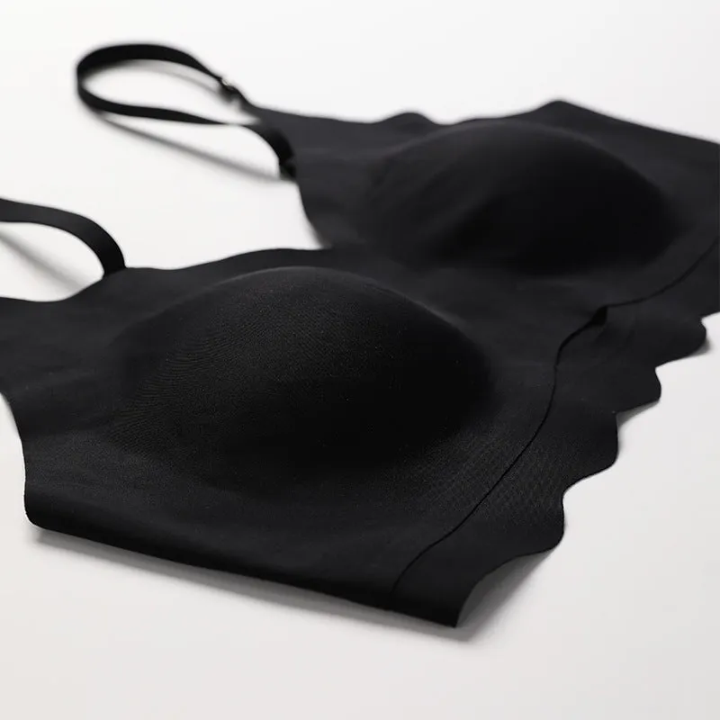 Hollow out Wireless Bra