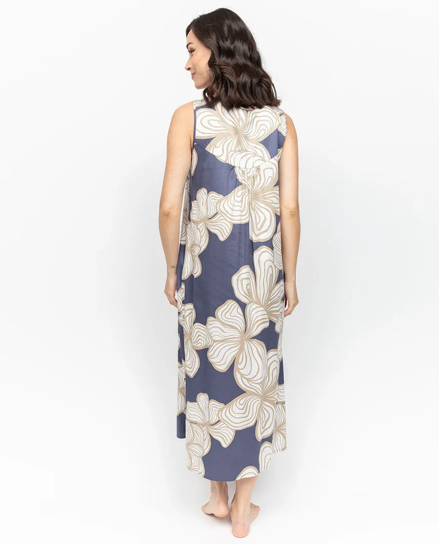 Hyde Park Floral Print Long Nightdress