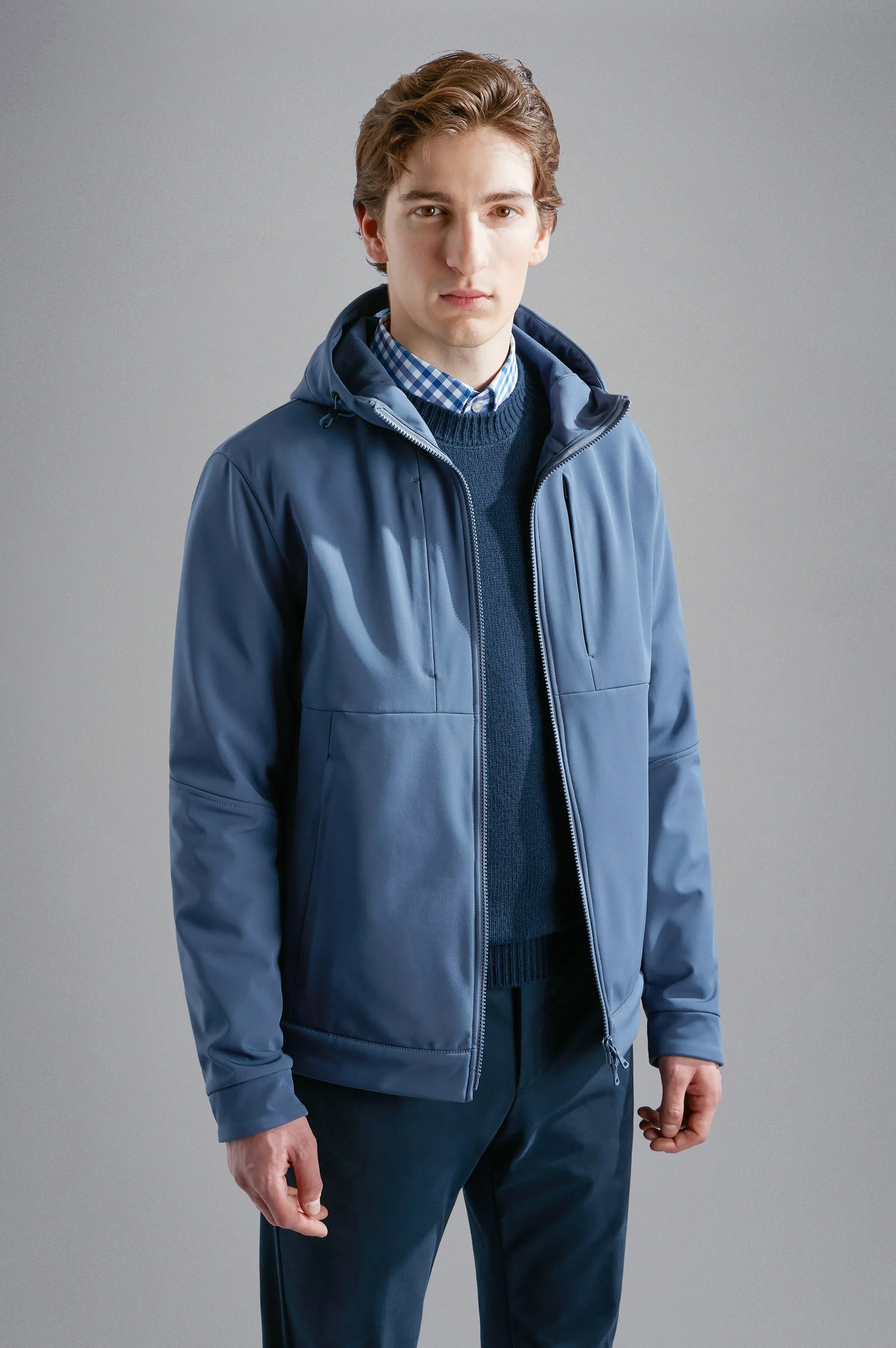 ID24831-Paul and Shark Blue Softshell Jacket