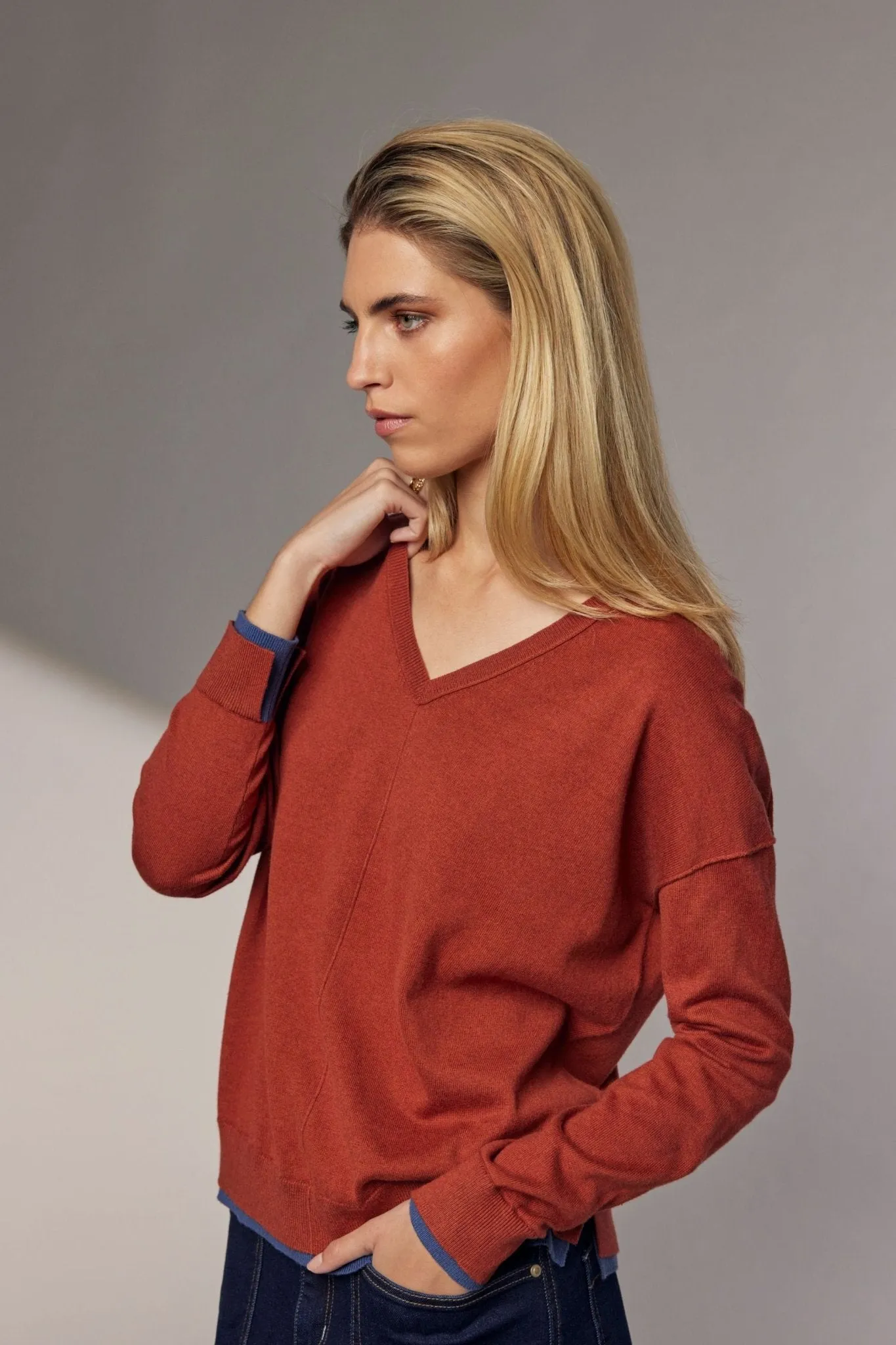 KEEPA V SWEATER - MSK161