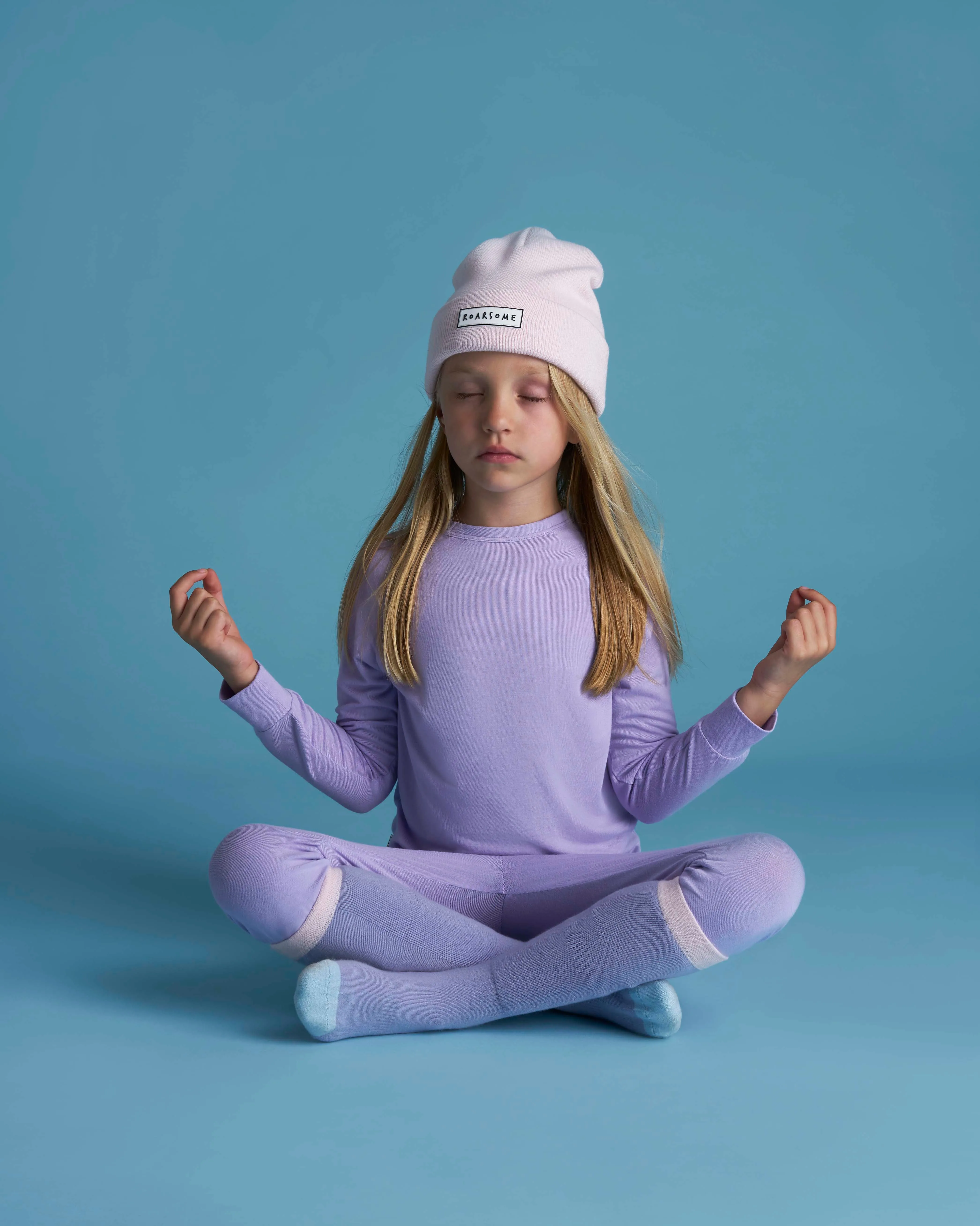 Dusk Lilac Kids Base Layer Clothing - Premium Quality