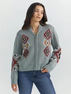 Ladies Wrangler Retro Punchy Cardigan - 112353123