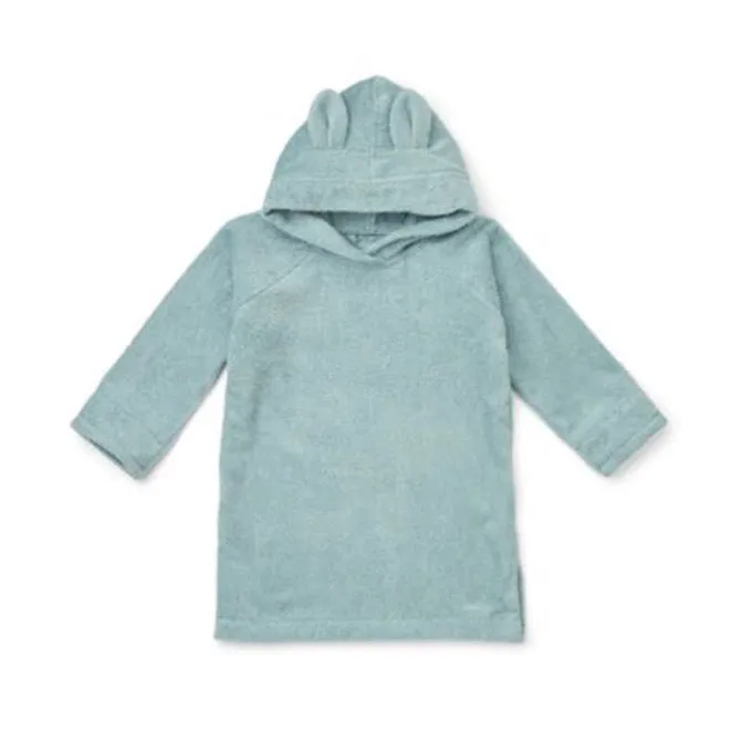 Liewood Ilja Bathrobe Poncho Mini Sea Blue