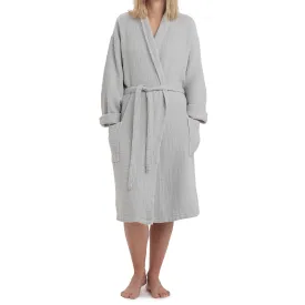 Obidos Bathrobe [Light grey]