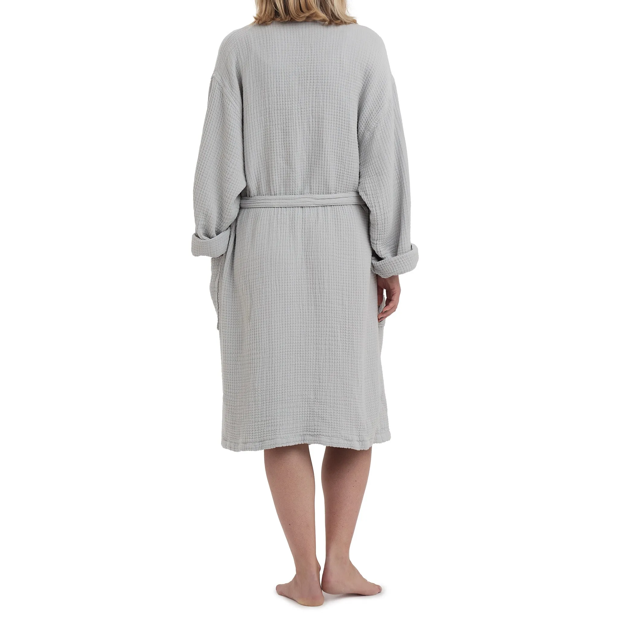 Obidos Bathrobe [Light grey]