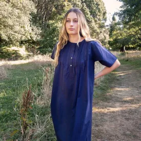 Organic Cotton Nightdress | Sunday Navy