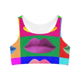 Pop Mouth - Inovax Seamless Sports Bra