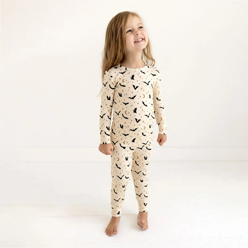 Posh Peanut Spooky Bats L/S Basic Loungewear