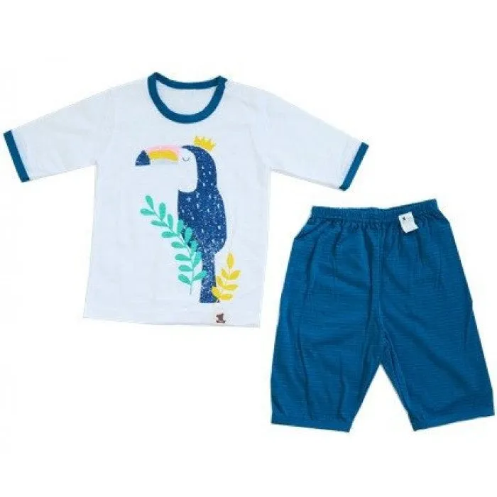 Puco Jacquard Pyjamas Set Toucan - 6 Sizes!