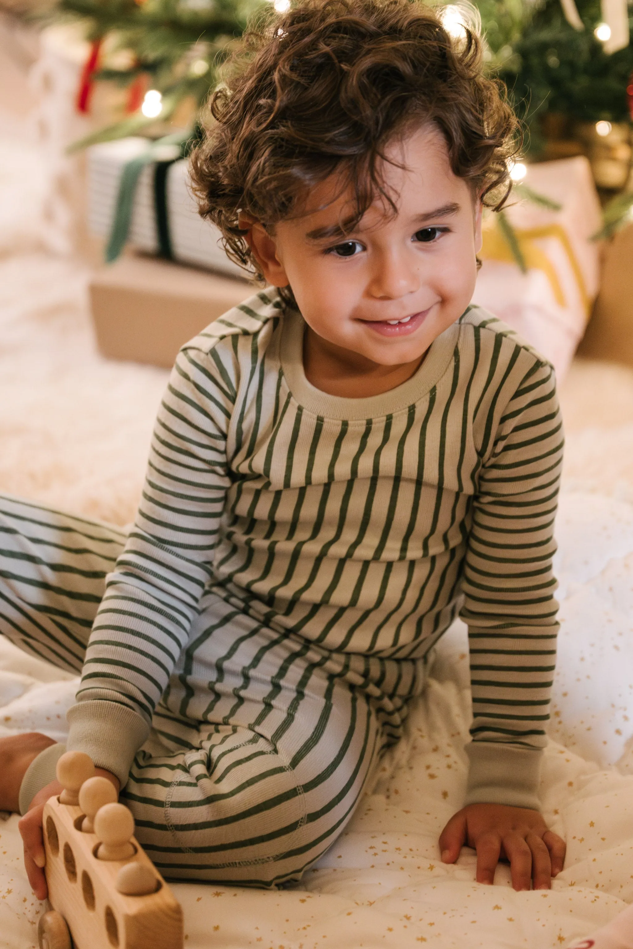 Ribbed Toddler Pajama