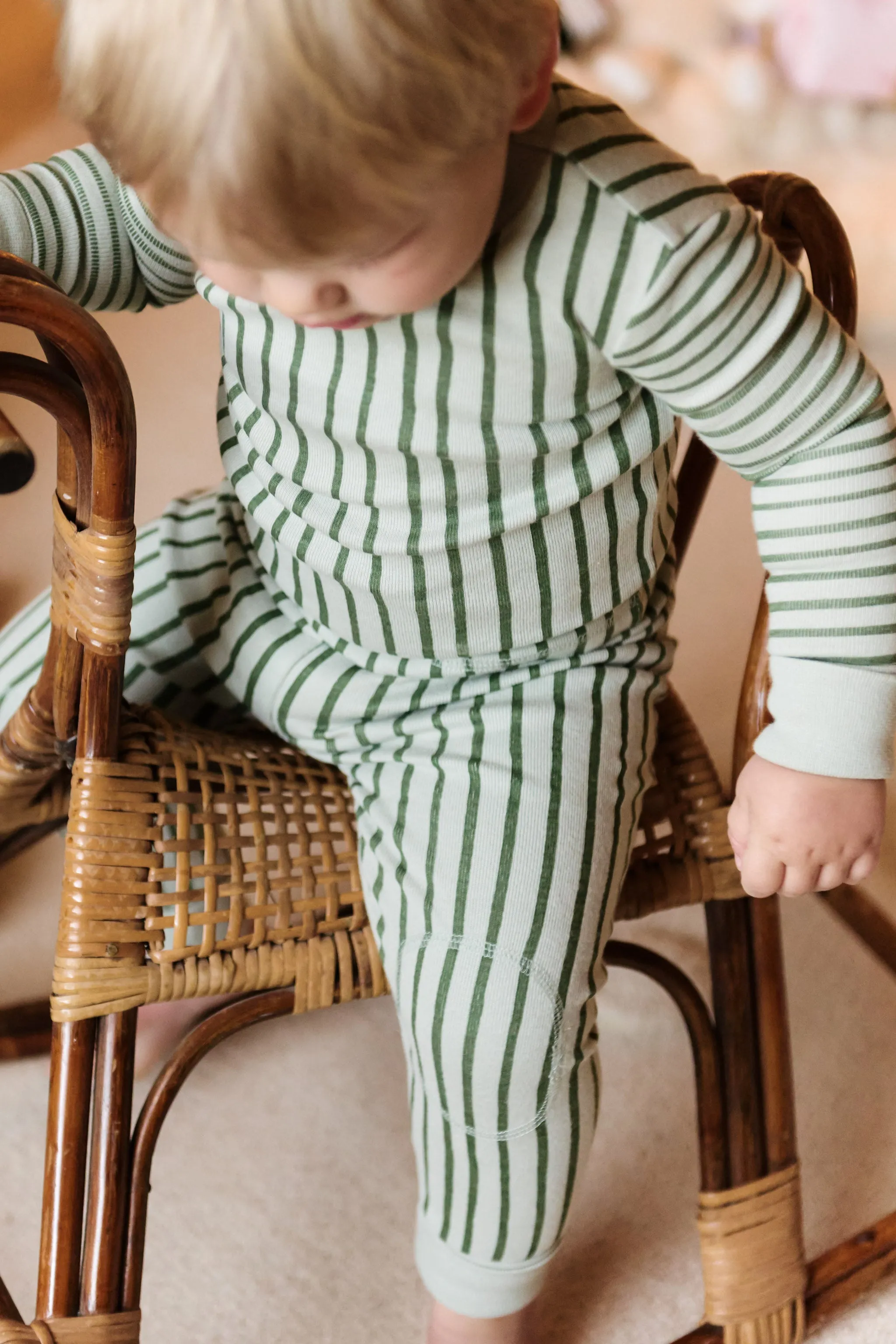 Ribbed Toddler Pajama