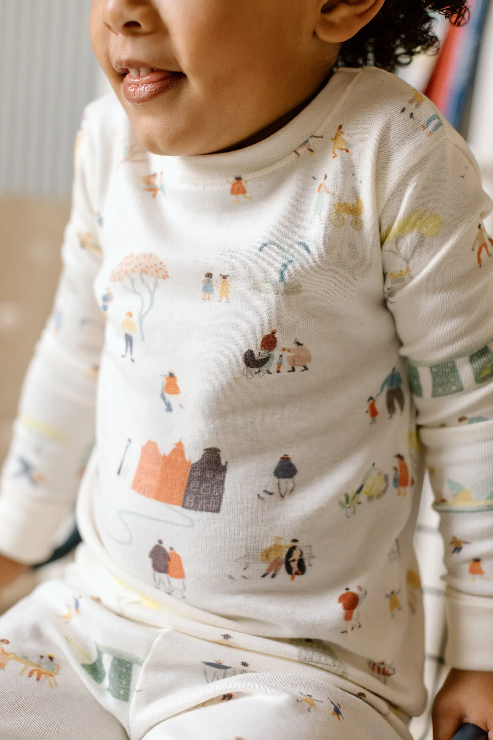 Ribbed Toddler Pajama