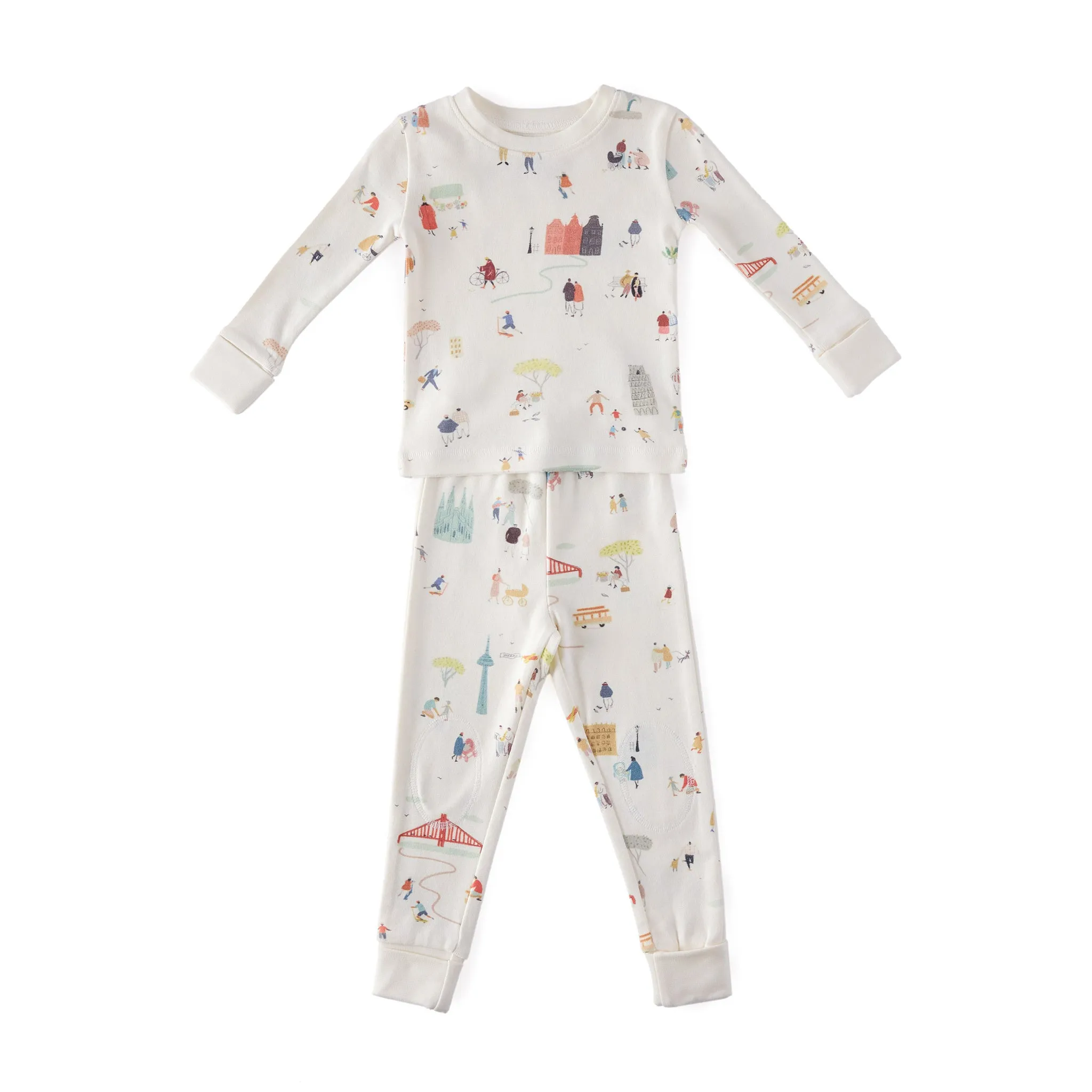 Ribbed Toddler Pajama