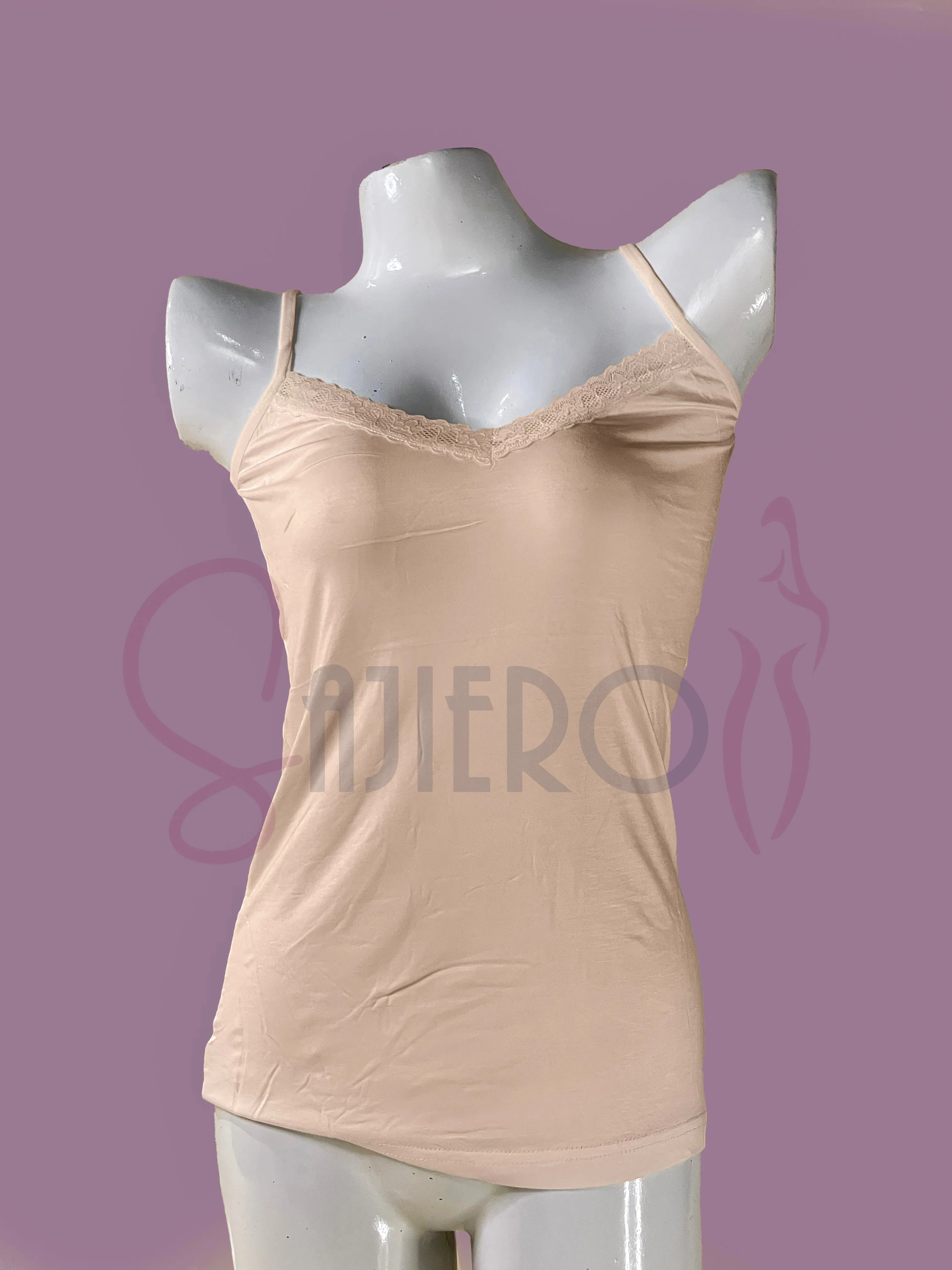 Sajiero Soft Camisole With Thin Strap