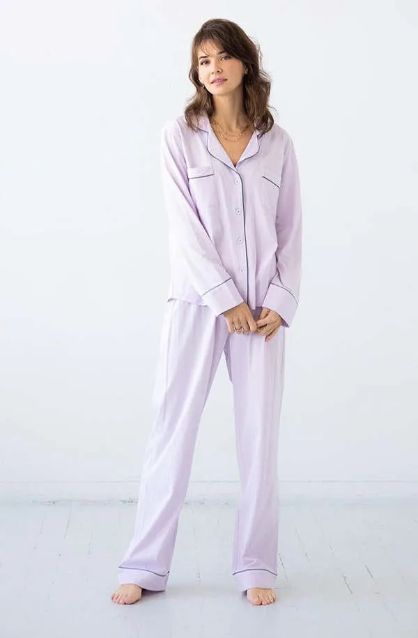 SALUA Classic Pajamas in Pima Cotton