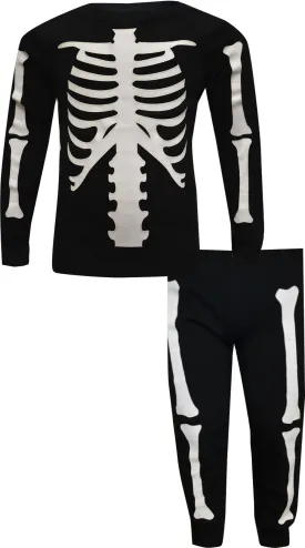 Skeleton Glow in the Dark Toddler Pajama