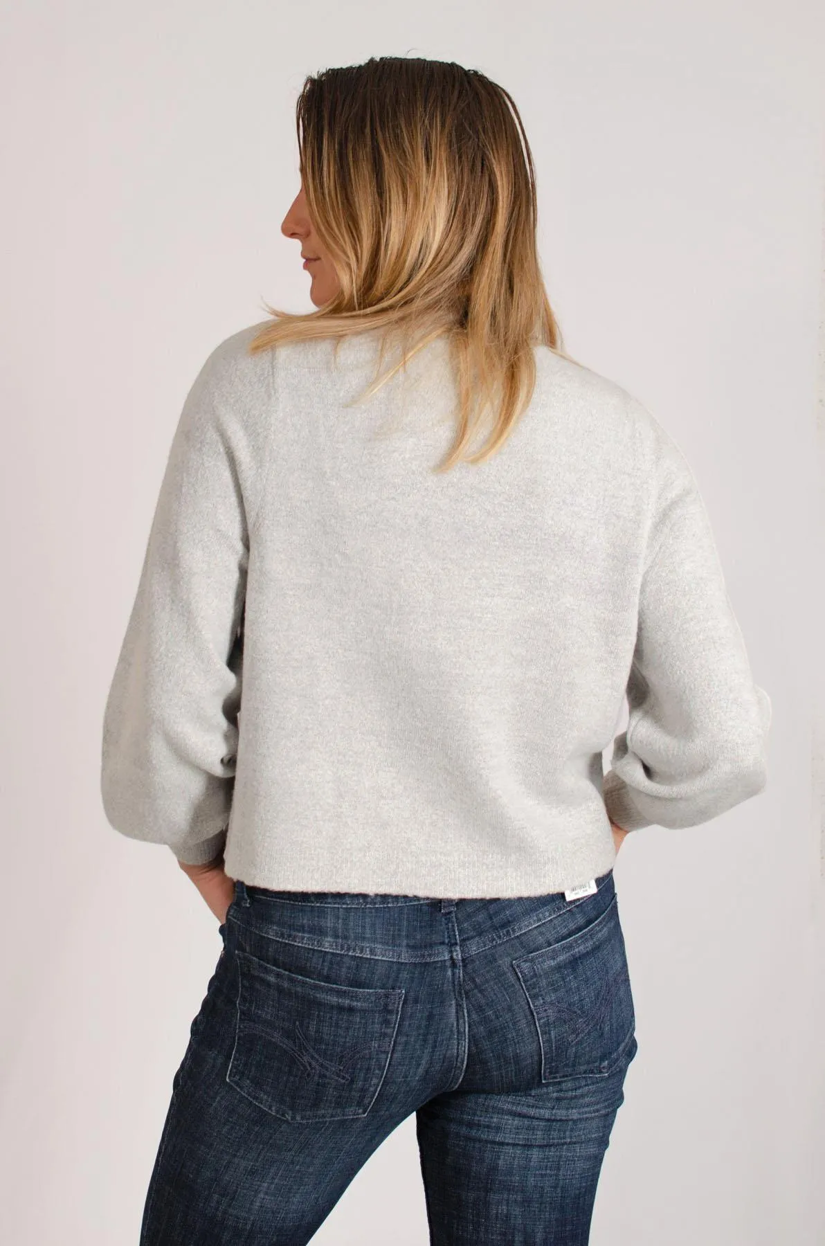 Soft Knit Puff Sleeve Jumper