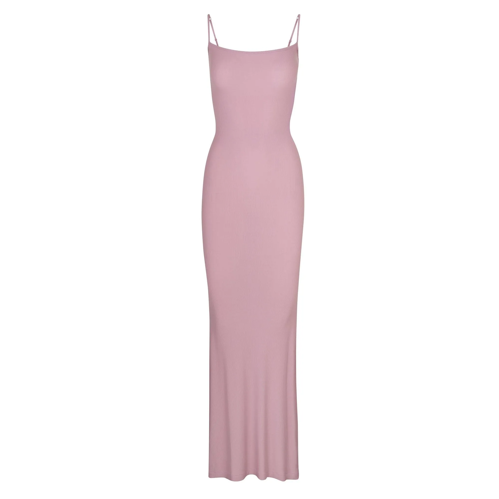 SOFT LOUNGE LONG SLIP DRESS | ORCHID