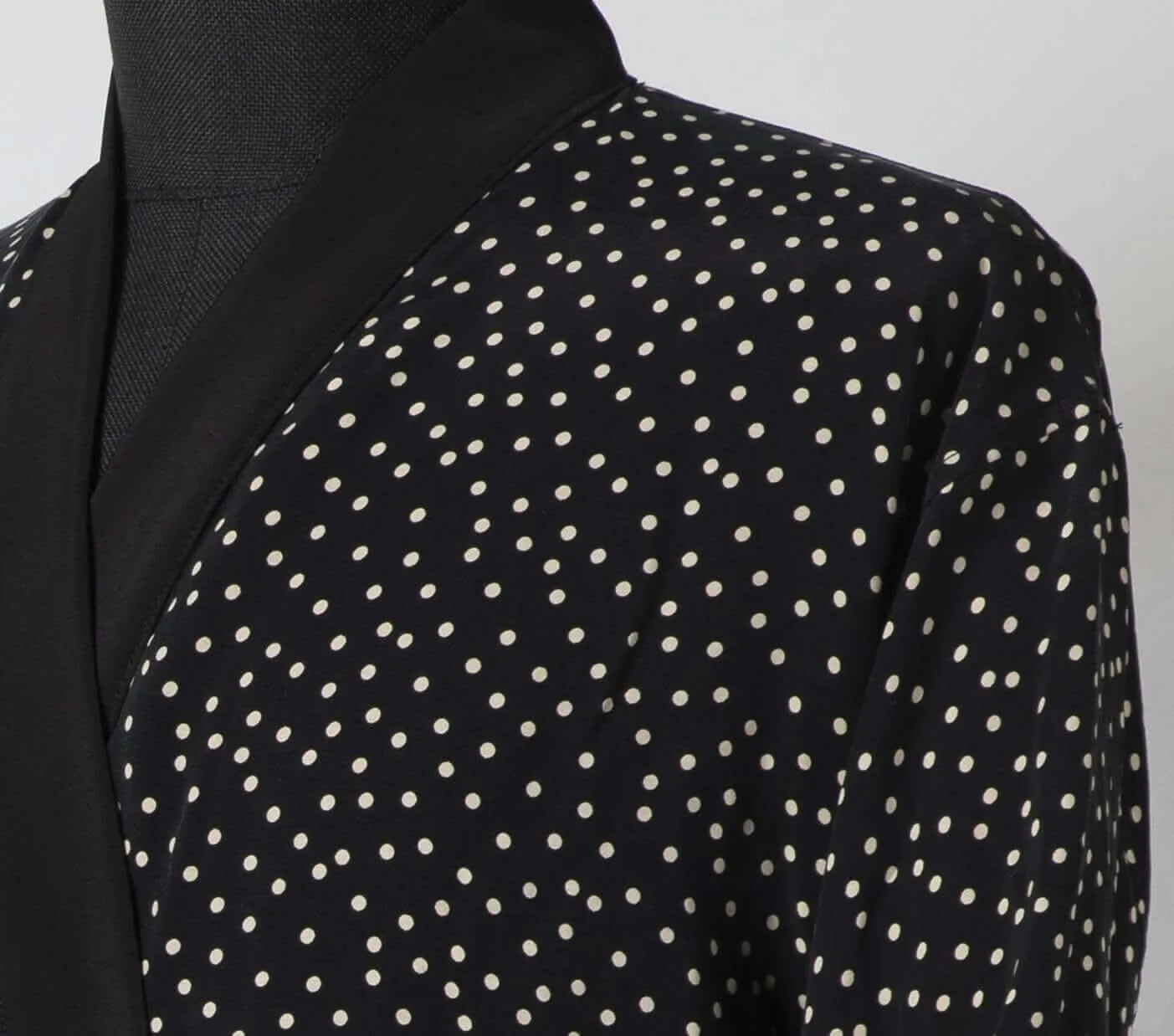 S.POLKA DOTS KIMONO Bathrobe