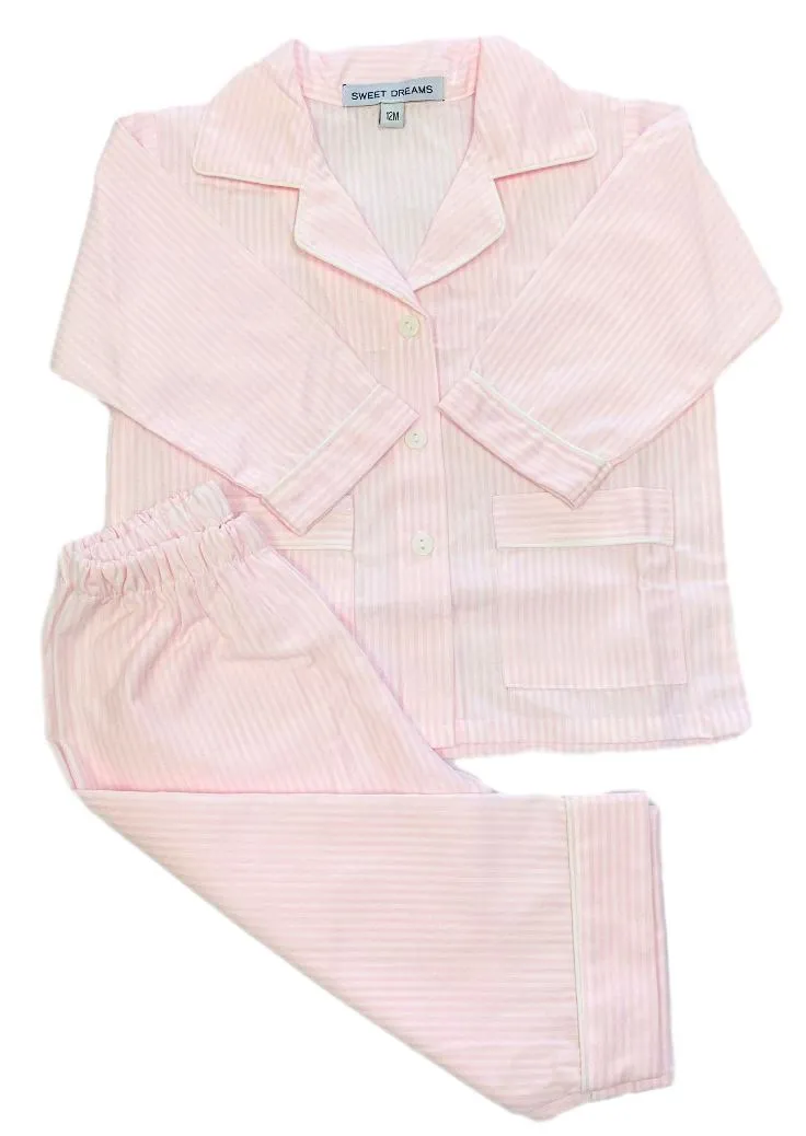 Striped Pajamas - Pink