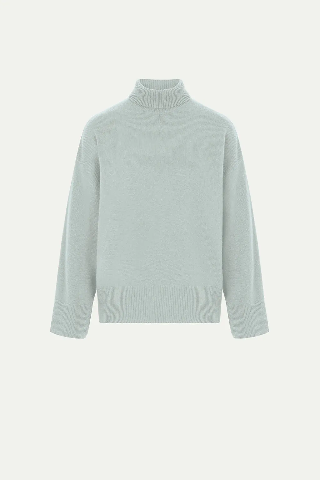 SUEDE cashmere sweater