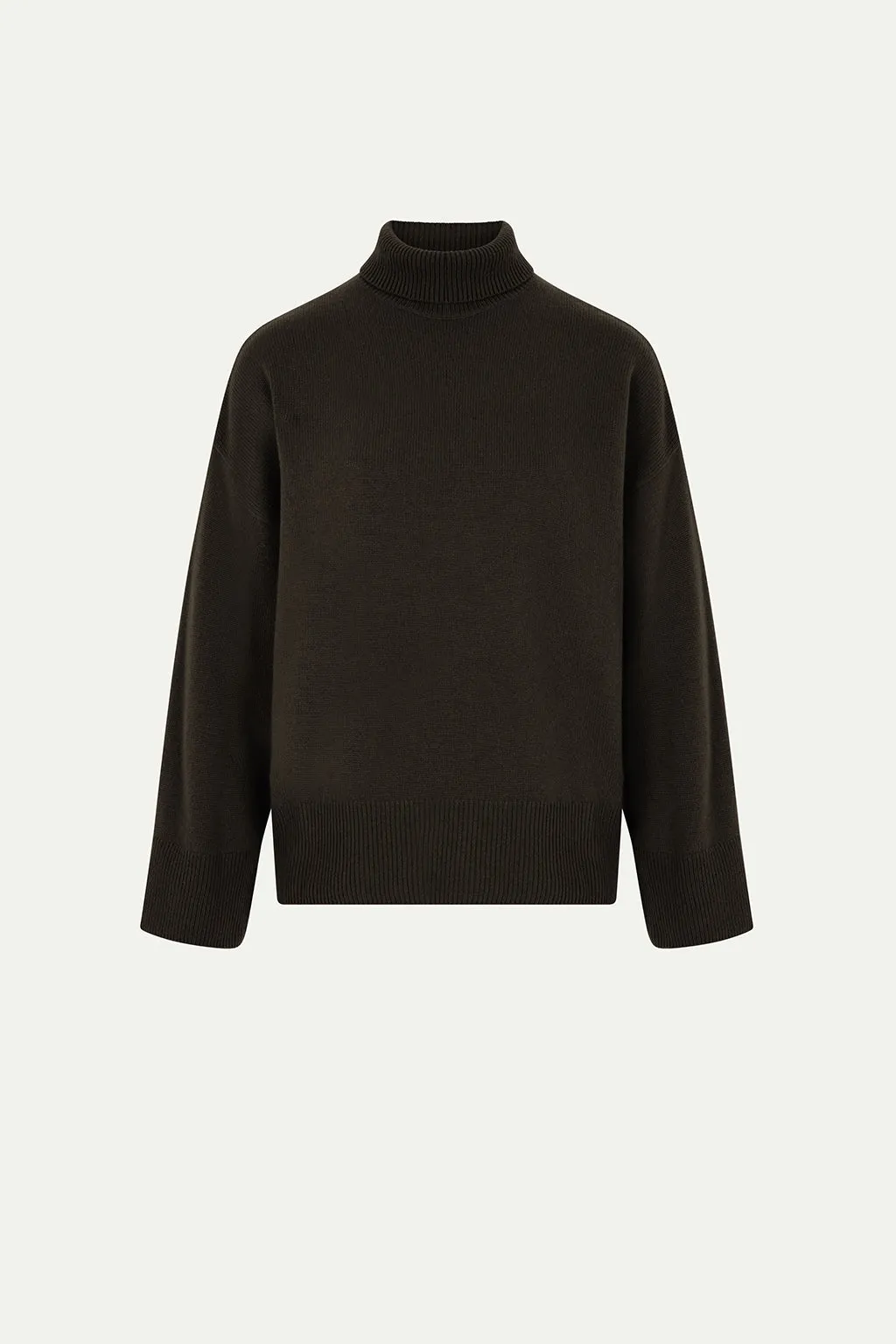 SUEDE cashmere sweater