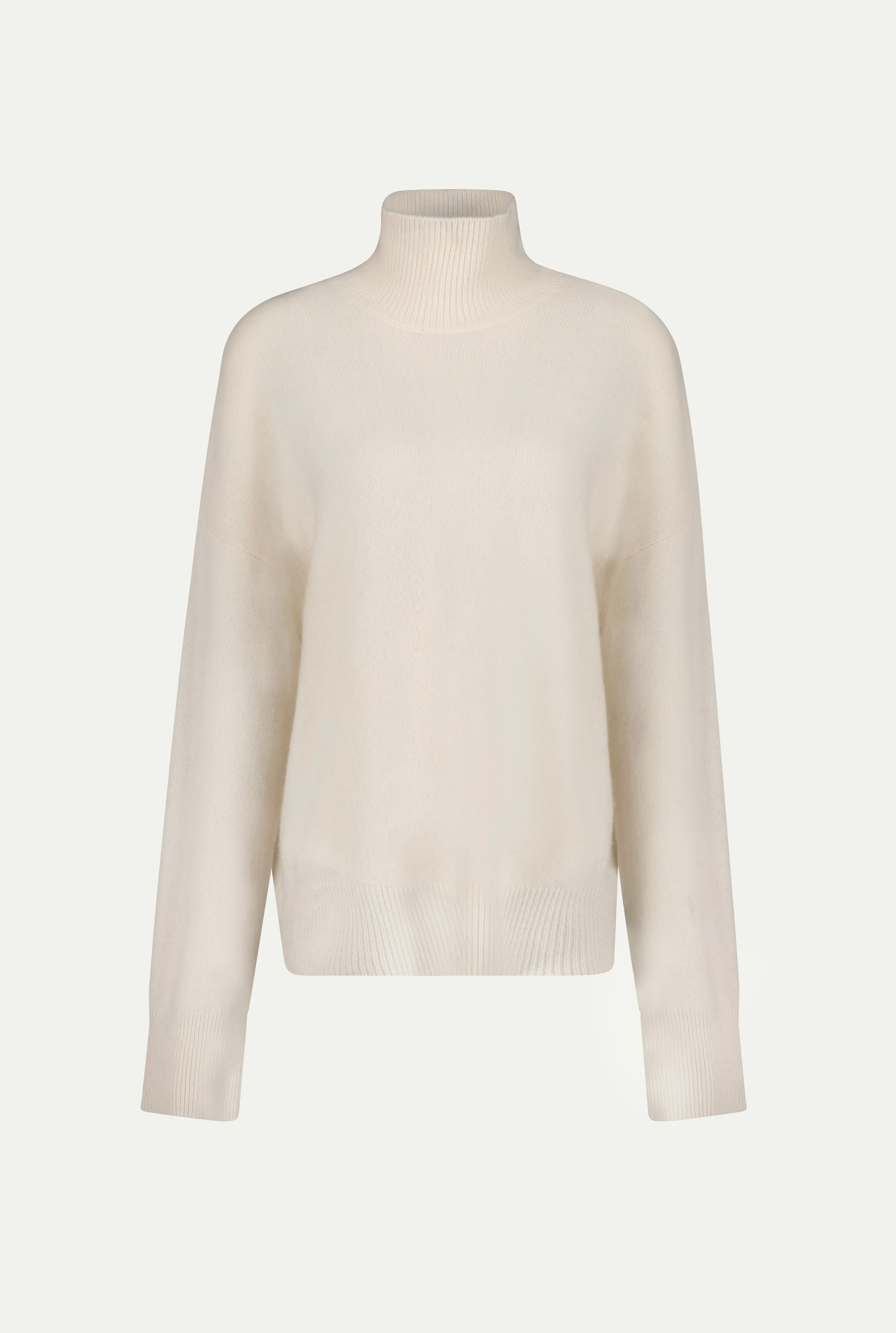 SUEDE cashmere sweater