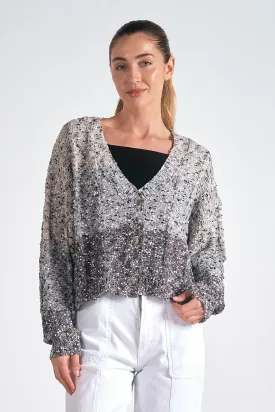 SW11326 Grey Ombre Sweater by Elan