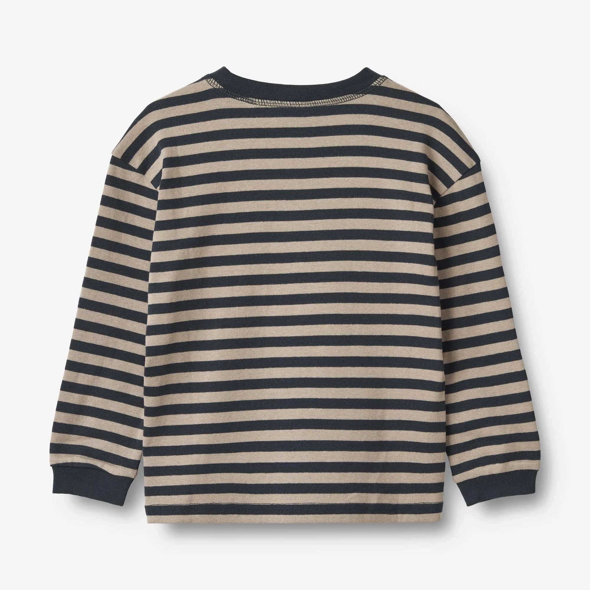 T-Shirt L/S Frans - navy stripe