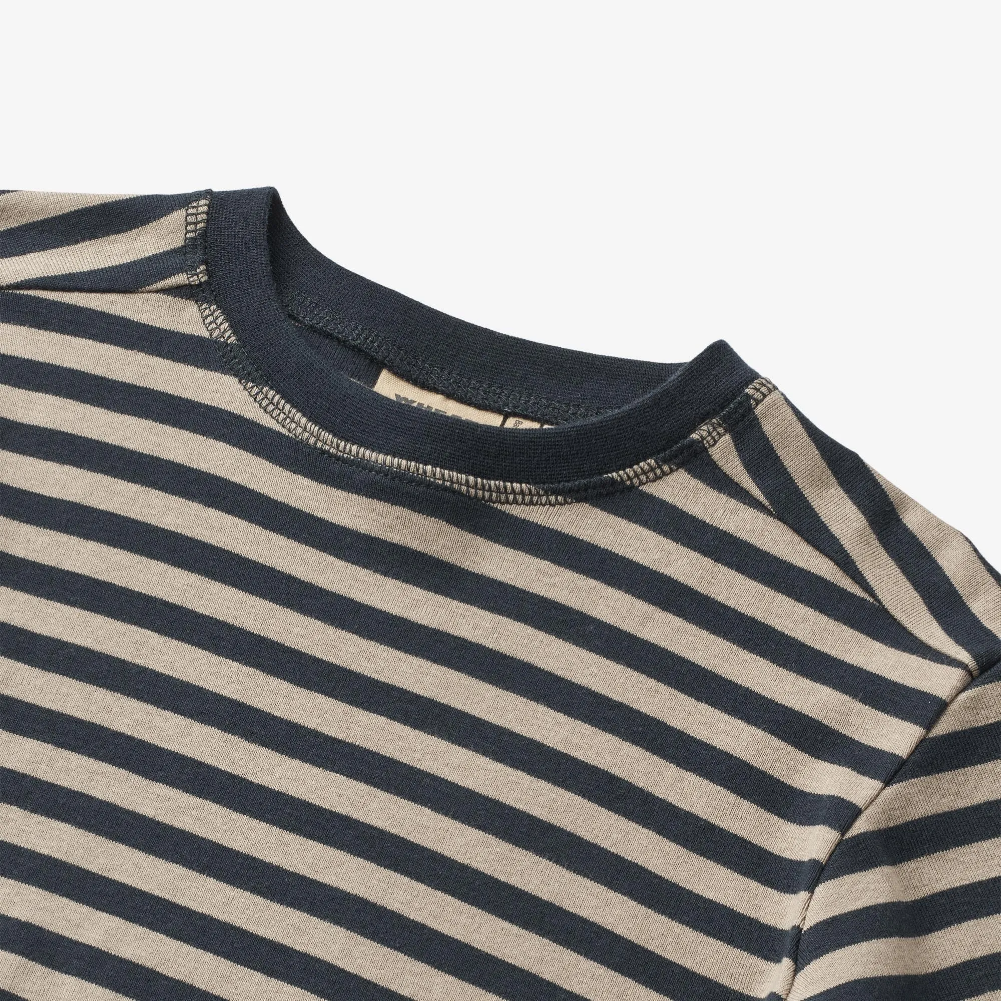 T-Shirt L/S Frans - navy stripe