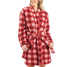 The Pink   Wine Sherpa Bath Robe