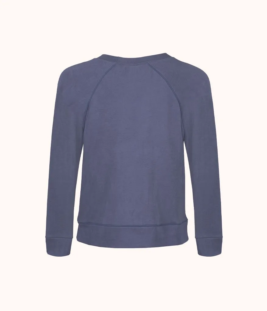 The Terry-Soft Sweatshirt: Deep Sky