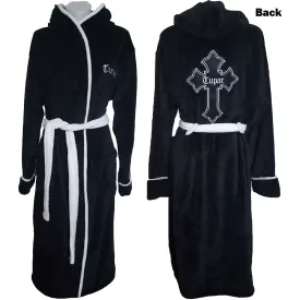 Tupac Unisex Bathrobe: Cross